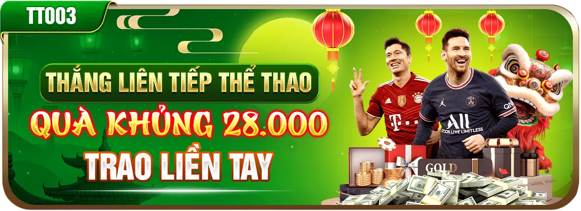 Khuyến mãi độc quyền tại 58vip